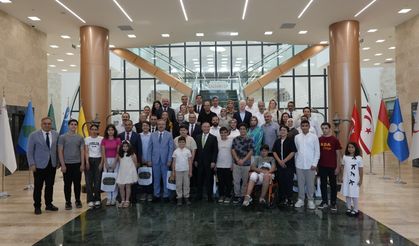 LGS birincileriyle buluştular
