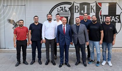 Ersin Tatar’dan Beşiktaşlılar Derneği’ne ziyaret