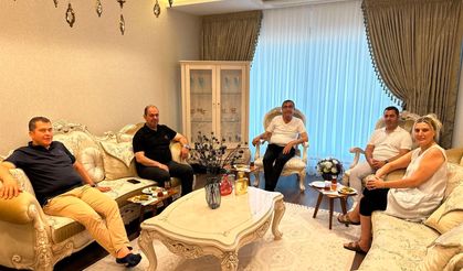 Bozgeyik'ten Babat'a 'geçmiş olsun' ziyareti