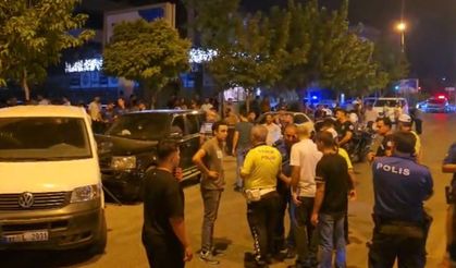 ‘Dur’ ihtarına uymadı, 4 araca çarptı