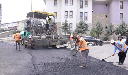 Çamlıtepe’nin yolları yenilendi