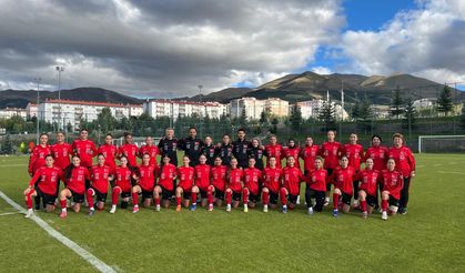 U19 Kadın Milliler Erzurum’da kampa girdi