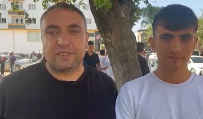 Baba ve oğlu aynı sınavda ter döktü