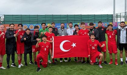 U15 milliler dünya kupasını galibiyetle kapattı