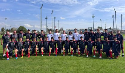 U16 Milliler hazırlık turnuvasına hazır