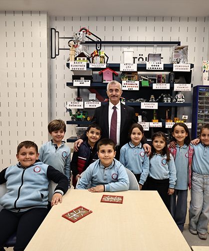 Tahmazoğlu, öğrencilerle buluştu