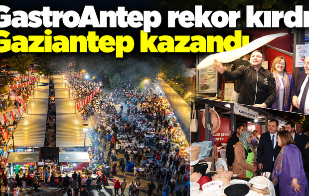 GastroAntep rekor kırdı, Gaziantep kazandı