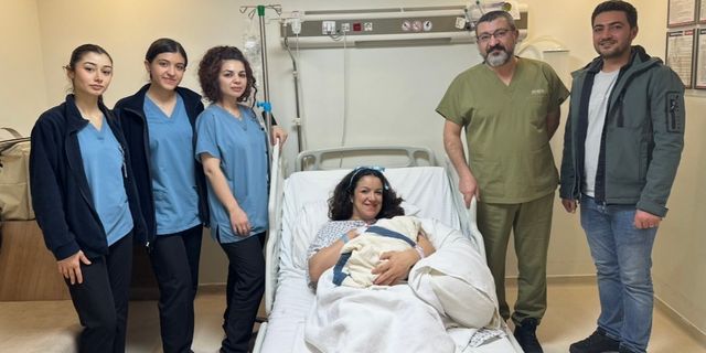 Yılın ilk bebeği Ayaz oldu