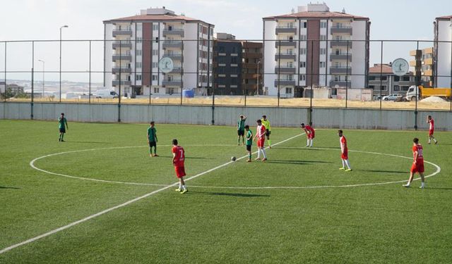 Köy turnuvasında heyecan dorukta