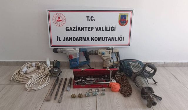 Hırsızlık operasyonunda tutuklama