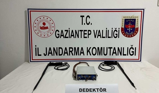 Kaçak kazıya suç üstü