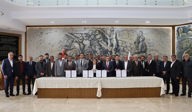 Muhtar Cup protokolü imzalandı