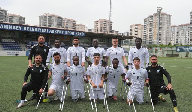 ŞAHİNBEY AMPUTE FİNALDE 1-0