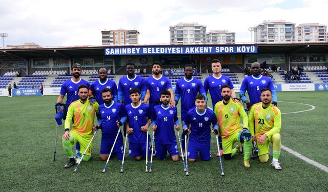 Şahinbey Ampute beşledi