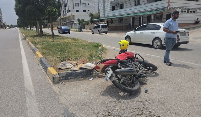 Bulvarda yaralamalı kaza