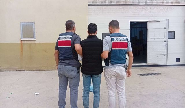 Hırsızlıktan aranıyordu, Jandarma yakaladı