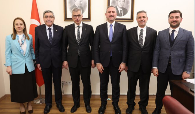 Sağlık bakanıyla buluştular