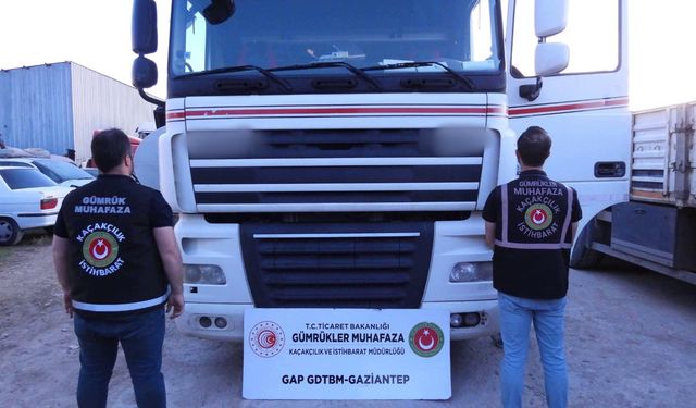 12,5 ton içki ele geçirildi
