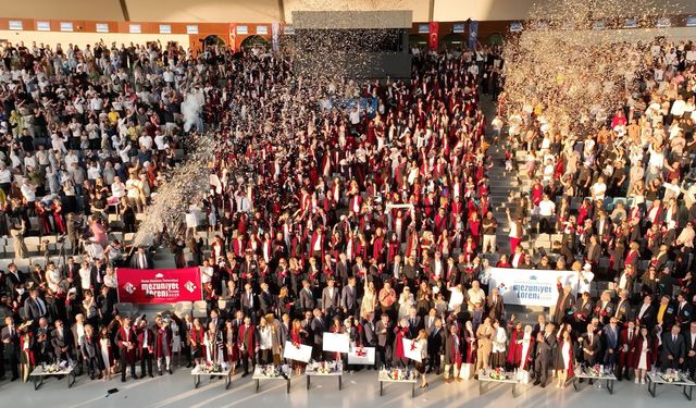 Kalyoncu’da mezuniyet heyecanı