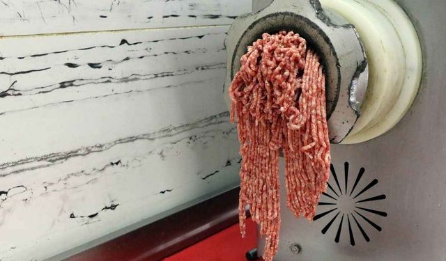 Hijyensiz kıyma çekimine rekor ceza