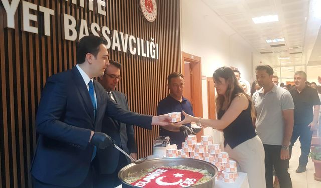 Aşure etkinliğinde buluştular