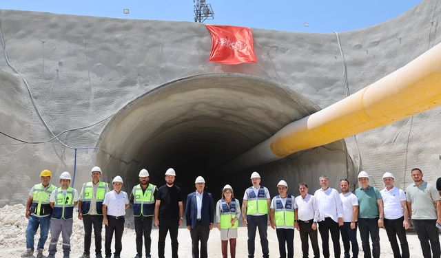 Dülük tünelinden iyi haber