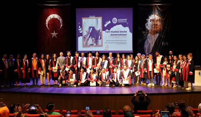 GAÜN’de mezuniyet gururu