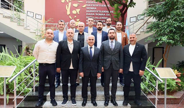 MÜSİAD’dan Rektöre ziyaret