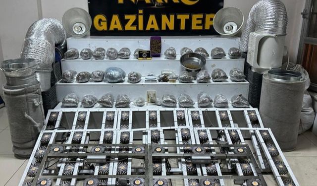 32 kilo skunk ele geçirildi