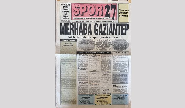 Gazetemiz 32 yaşında