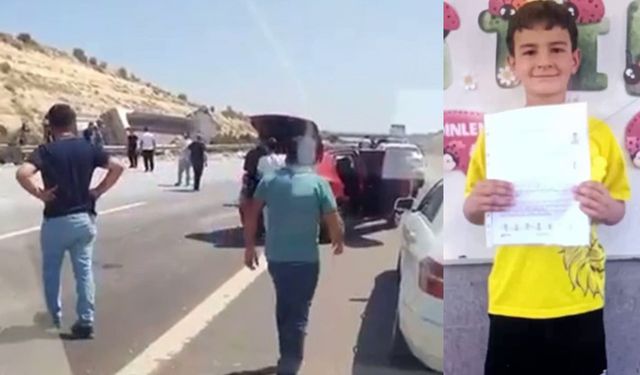 Sürücünün 7 yaşındaki oğlu hayatını kaybetti
