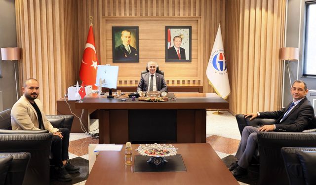 BİK Müdüründen rektöre ziyaret