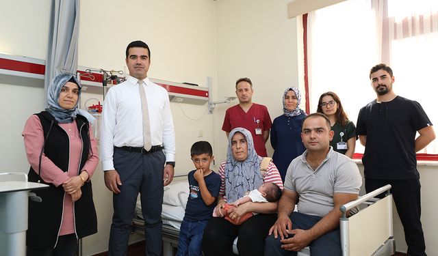 Doğum yapıp, kalp ameliyatına girdi