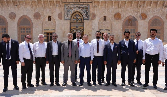 Gaziantep heyeti Halep’te