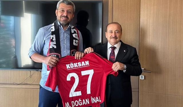 Başkan Yılmaz’dan Mustafa Doğan inal’a ziyaret