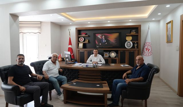 Kalpar ve Savcıoğlu’ndan sürpriz ziyaret
