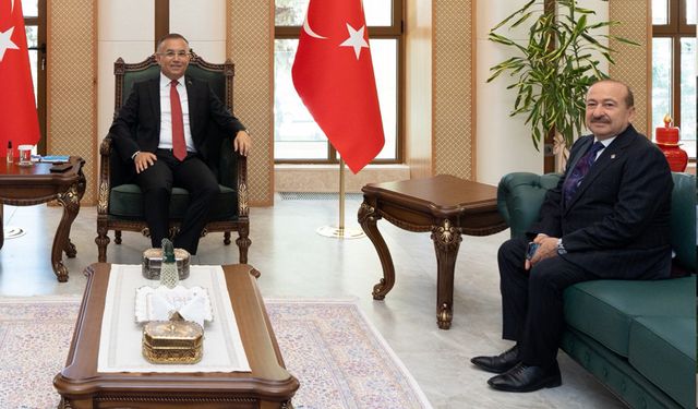 Memik Yılmaz’dan Vali Çeber’e ziyaret