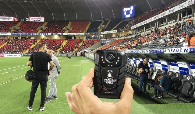 Maçlarda artık yerli yaka kamerası kullanılacak