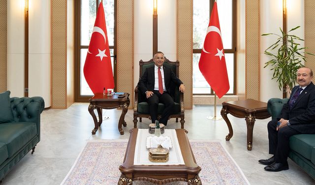 Memik Yılmaz Vali ile görüştü