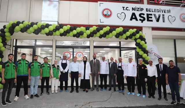Nizip’e aşevi açıldı