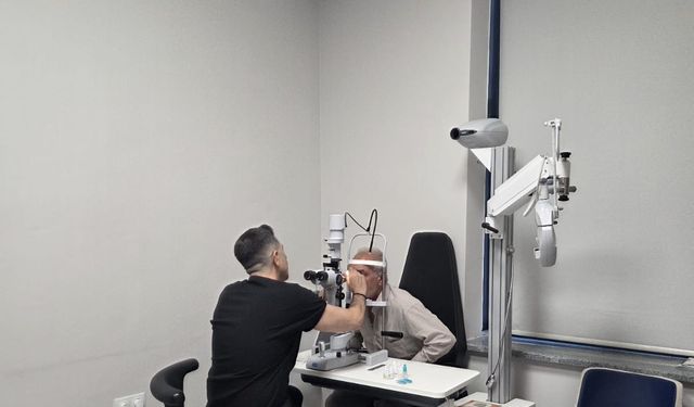 Nizip’te göz sağlığı hizmeti