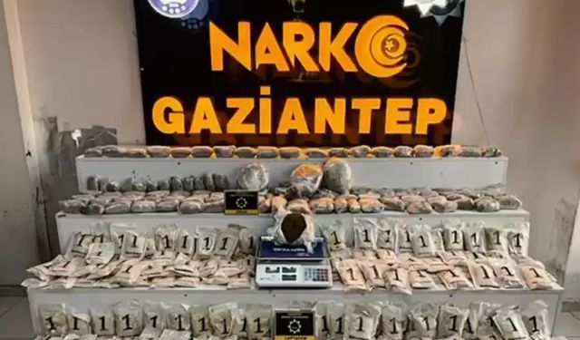 Reçine içinde esrar