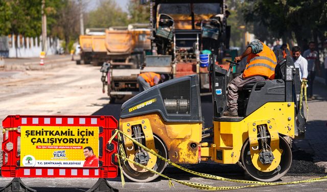 Bozuk yollar yenileniyor