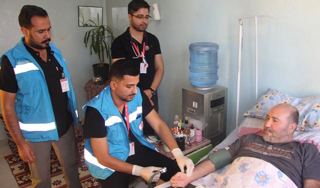 Evde sağlık hizmeti şifa dağıtıyor