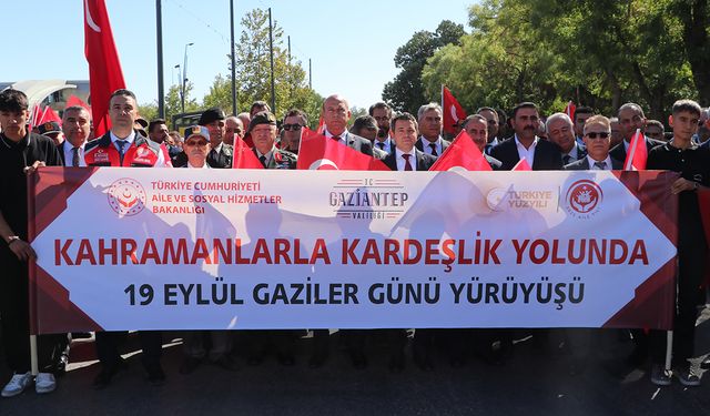 Gaziler Günü’ne coşkulu kutlama