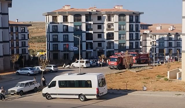Güneyşehir’de korkutan yangın