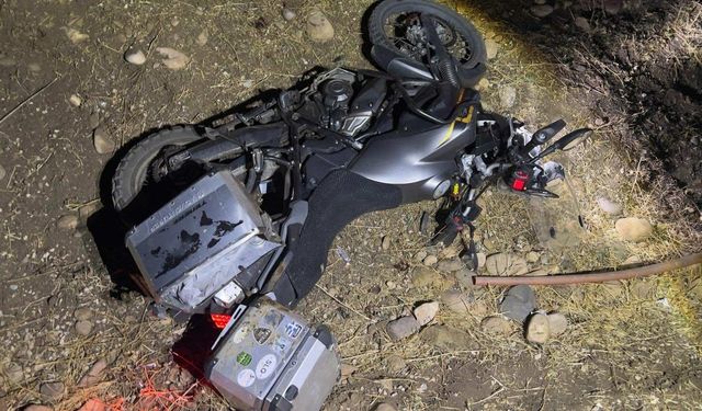 İneğe çarpan sürücü hayatını kaybetti