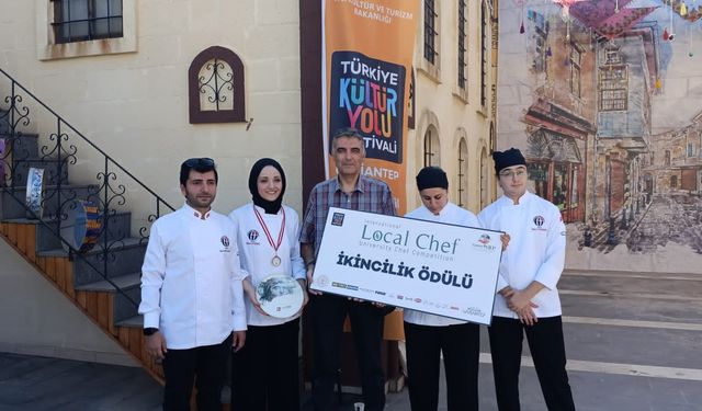 Local Chef Yarışması’nda ikinci oldular