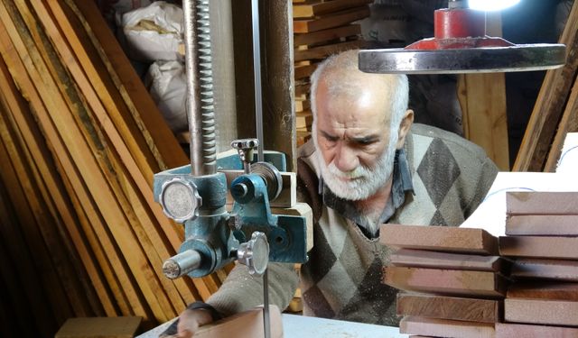 Ahşaba hayat veren eller