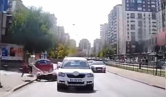 Ani manevra hayattan koparıyordu